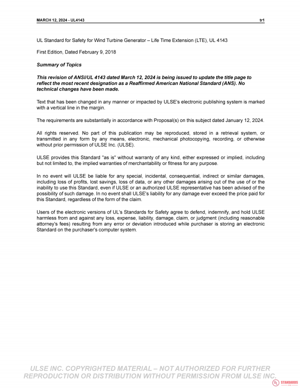 UL 4143 PDF UL 4143 PDF